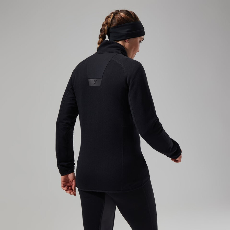las mujeres del mtn buscador de san chaqueta - negro berghaus