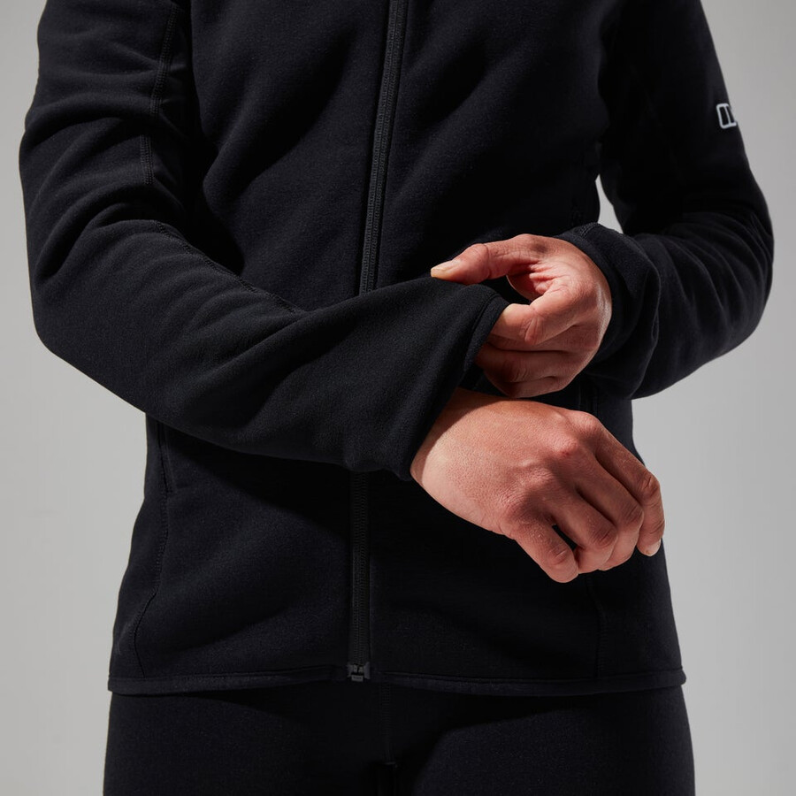 las mujeres del mtn buscador de san chaqueta - negro berghaus
