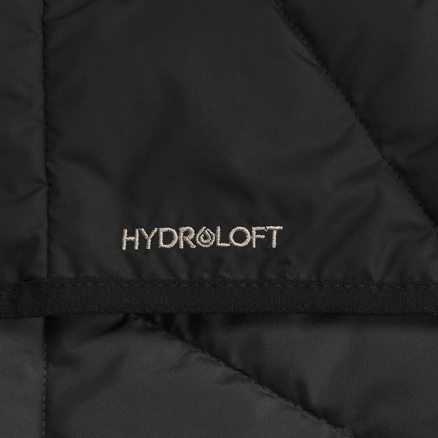 la mujer netherdene acolchado chaleco - negro berghaus