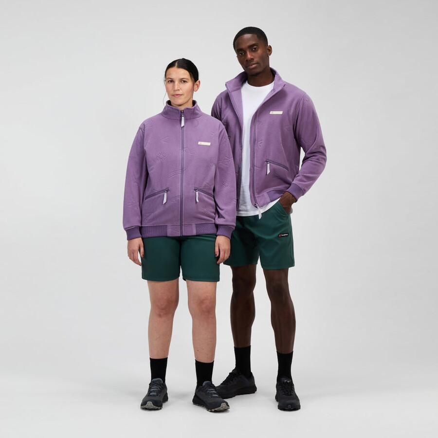 unisex diaria de la naturaleza interactiva de lana púrpura berghaus