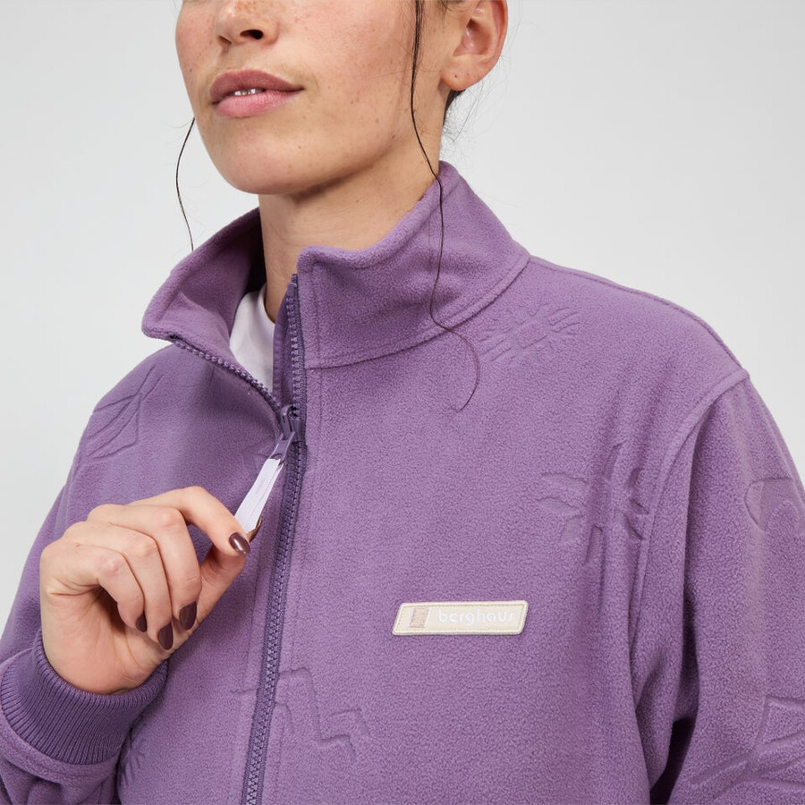 unisex diaria de la naturaleza interactiva de lana púrpura berghaus