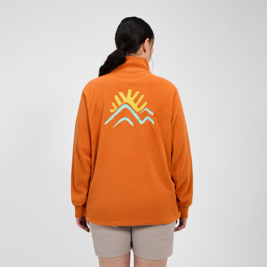 unisex tomaban el sol pico interactivo de lana - naranja berghaus