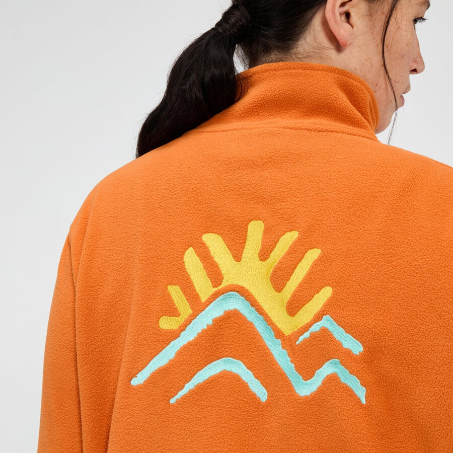 unisex tomaban el sol pico interactivo de lana - naranja berghaus