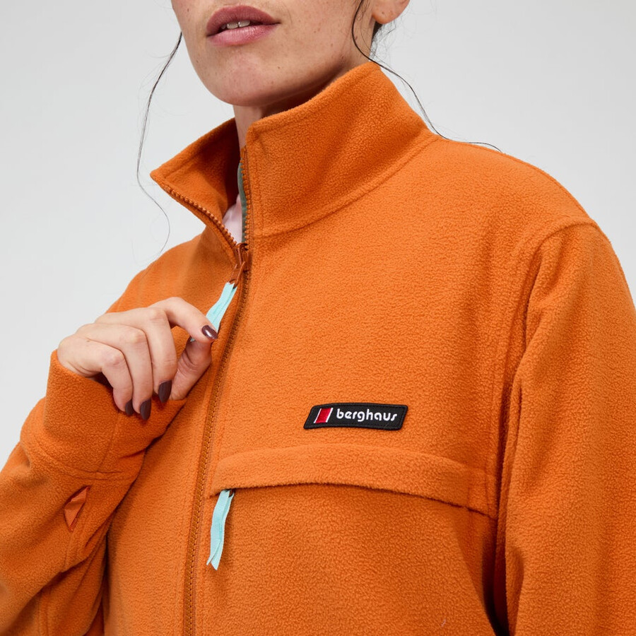unisex tomaban el sol pico interactivo de lana - naranja berghaus