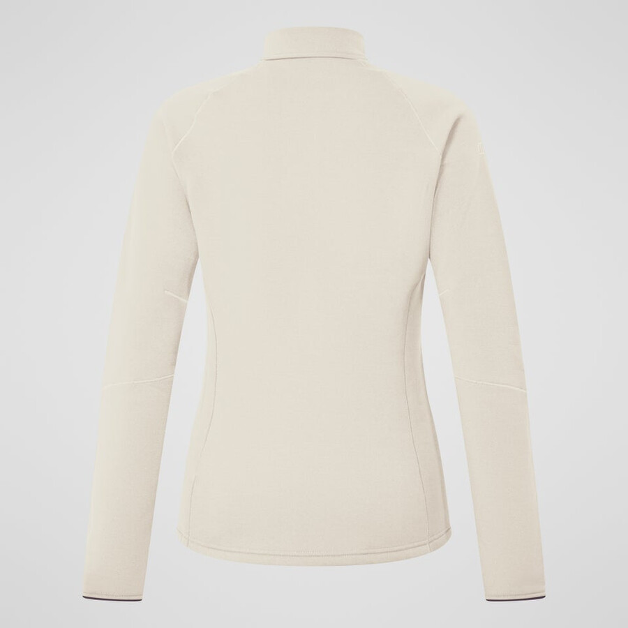 las mujeres cinética del powerstretch chaqueta gris berghaus