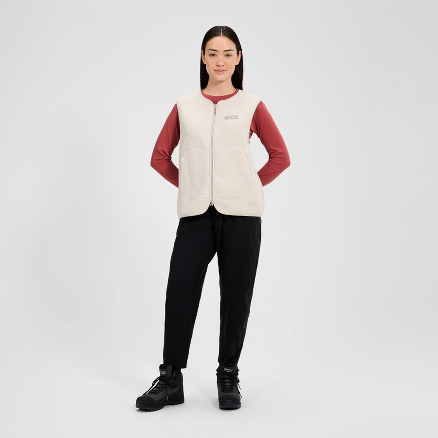 la mujer hanby relajado chaleco gris berghaus