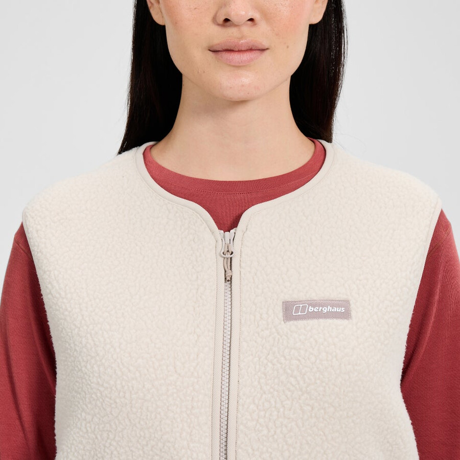 la mujer hanby relajado chaleco gris berghaus