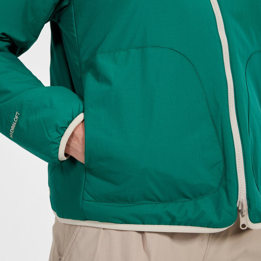 la mujer asperton chaqueta reversible - verdegris berghaus