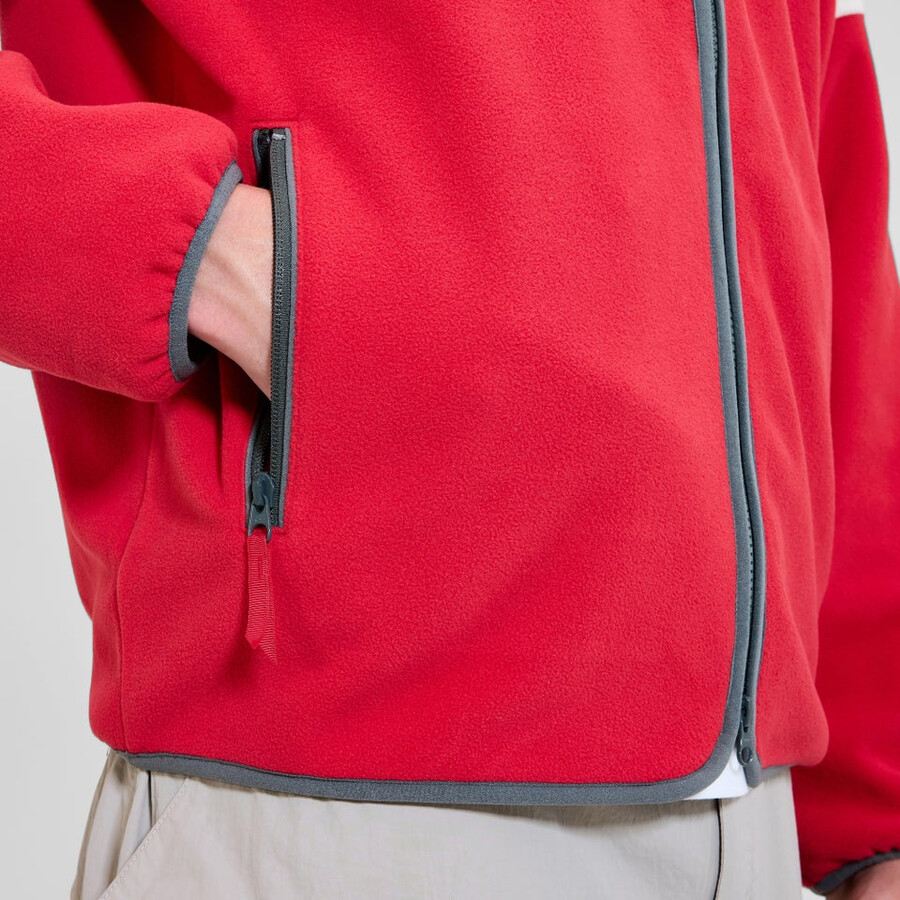 unisex 1997 chaqueta de lana - rojonatural berghaus