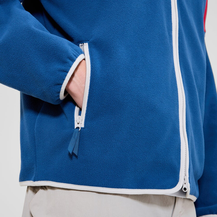 unisex 1997 chaqueta de lana - azulrojo berghaus