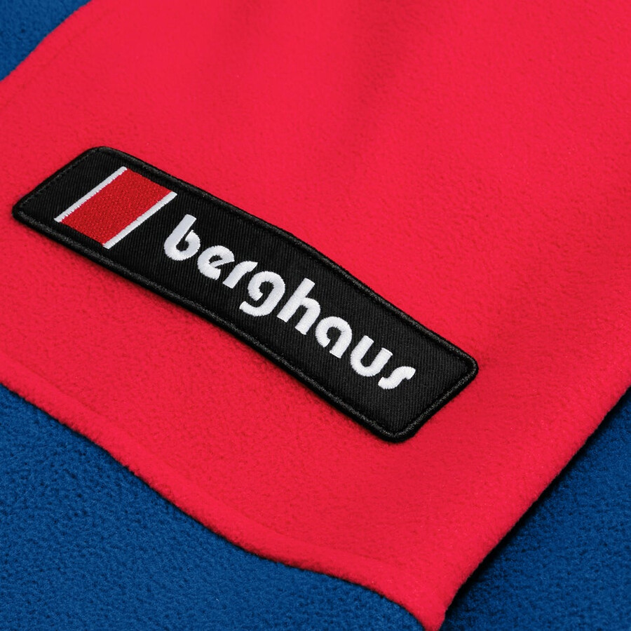 unisex 1997 chaqueta de lana - azulrojo berghaus