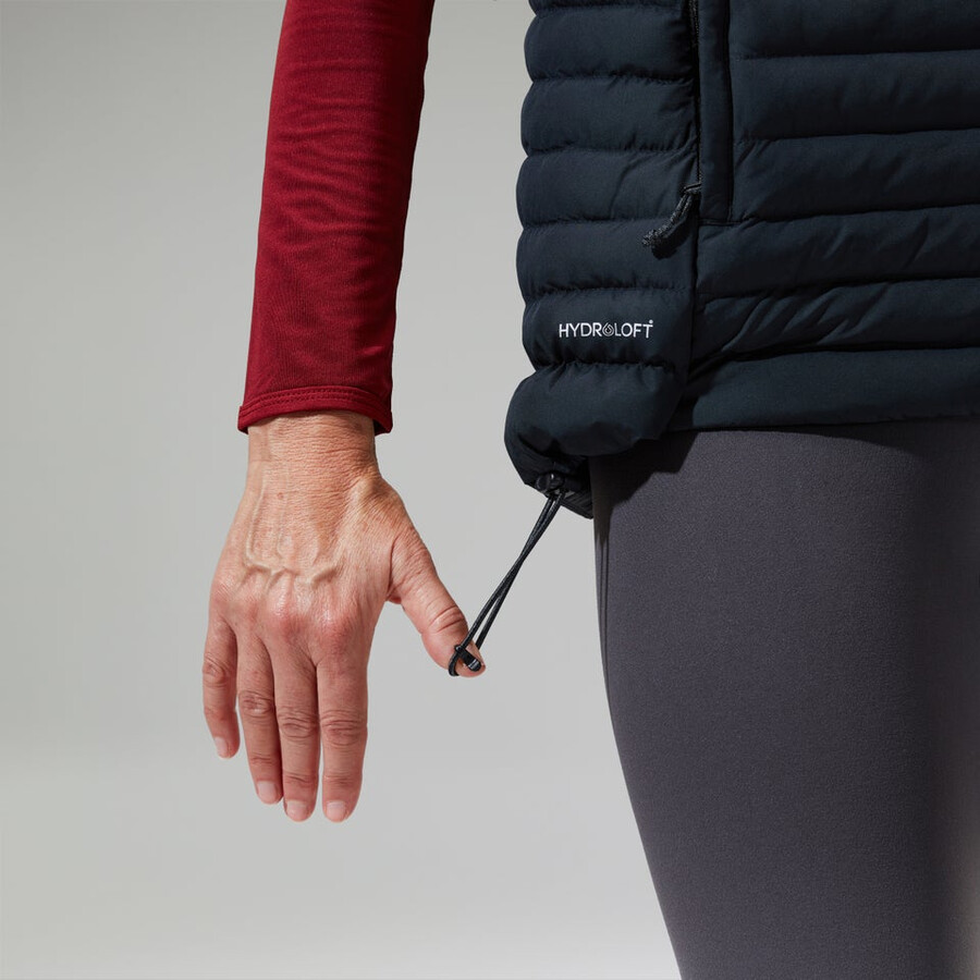 la mujer nula chaleco - negro berghaus