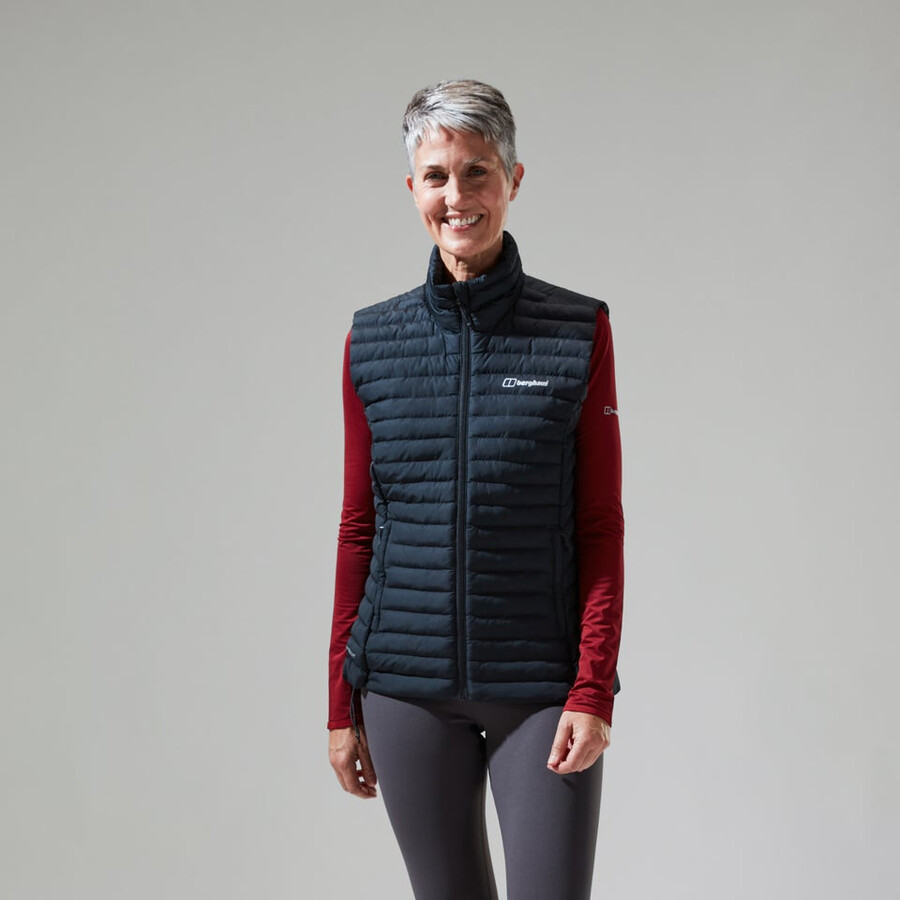 la mujer nula chaleco - negro berghaus