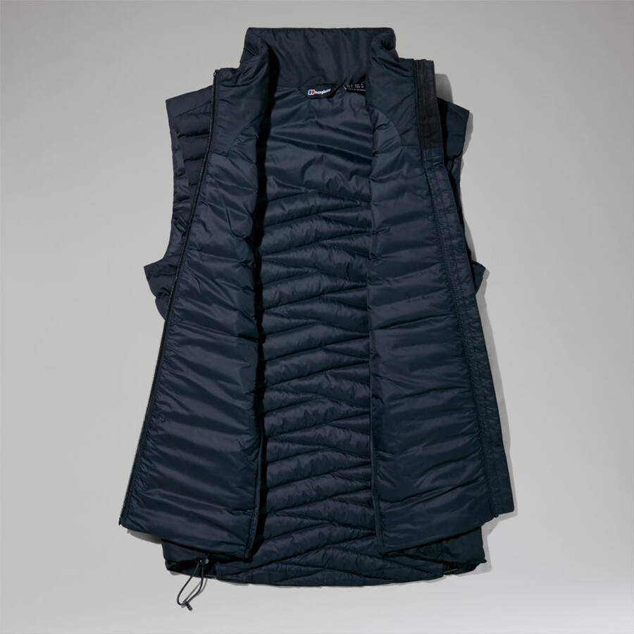 la mujer nula chaleco - negro berghaus