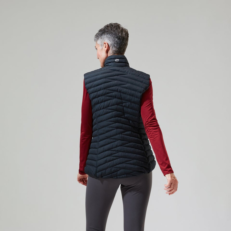 la mujer nula chaleco - negro berghaus