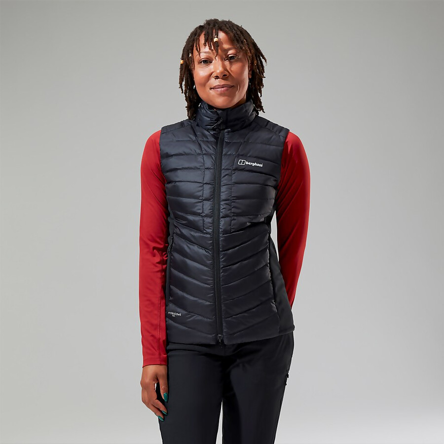 la mujer de tefra 2.0 aislado gilet - negro berghaus