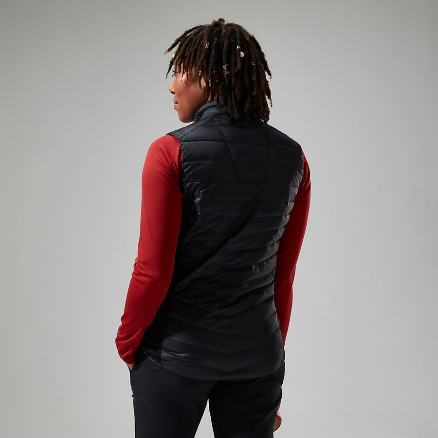 la mujer de tefra 2.0 aislado gilet - negro berghaus
