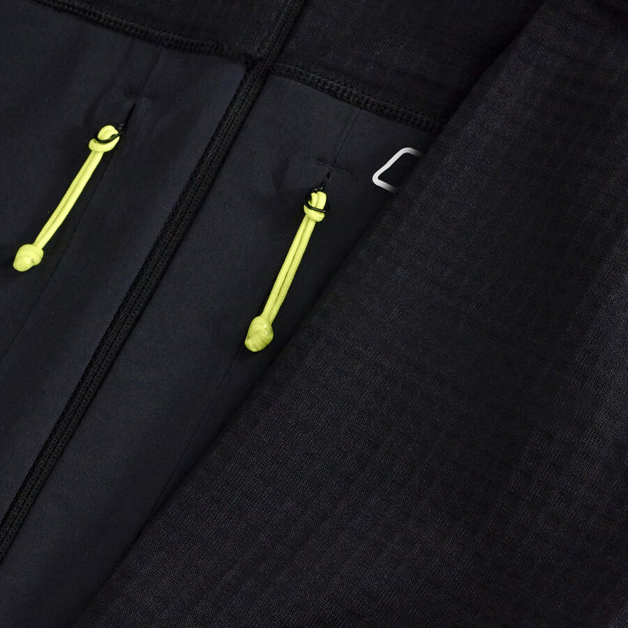 las mujeres del mtn guía con capucha - negro berghaus