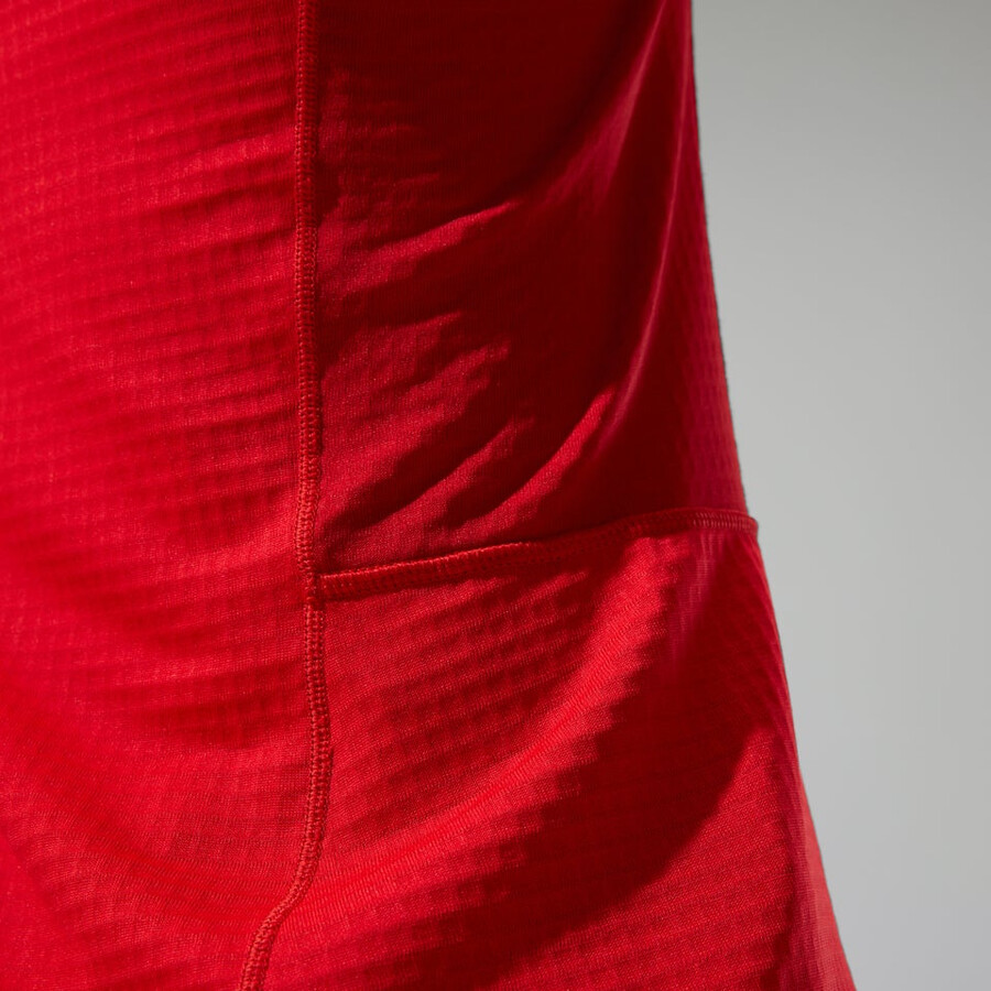 las mujeres del mtn guía mw con capucha - rojo berghaus
