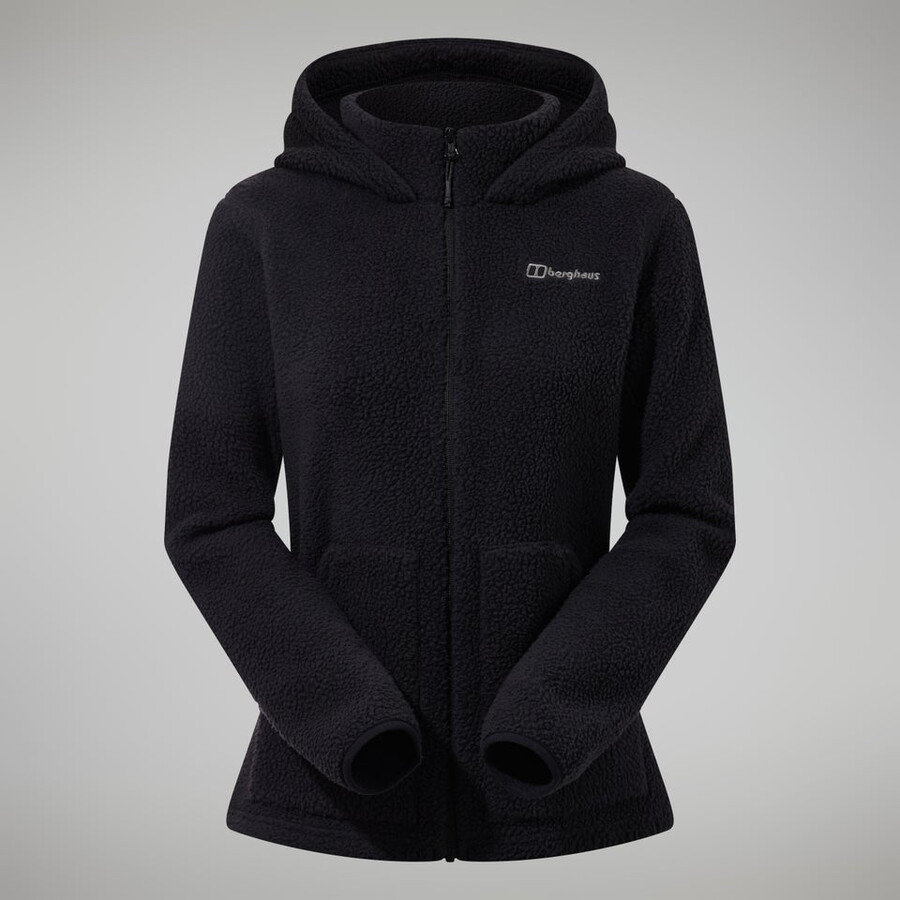 la mujer darria fz chaqueta con capucha - negro berghaus