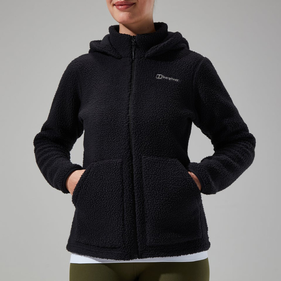 la mujer darria fz chaqueta con capucha - negro berghaus
