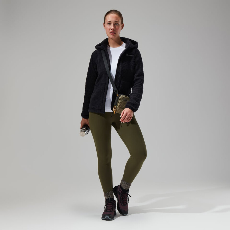 la mujer darria fz chaqueta con capucha - negro berghaus