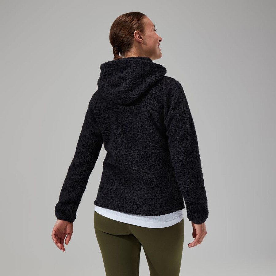 la mujer darria fz chaqueta con capucha - negro berghaus