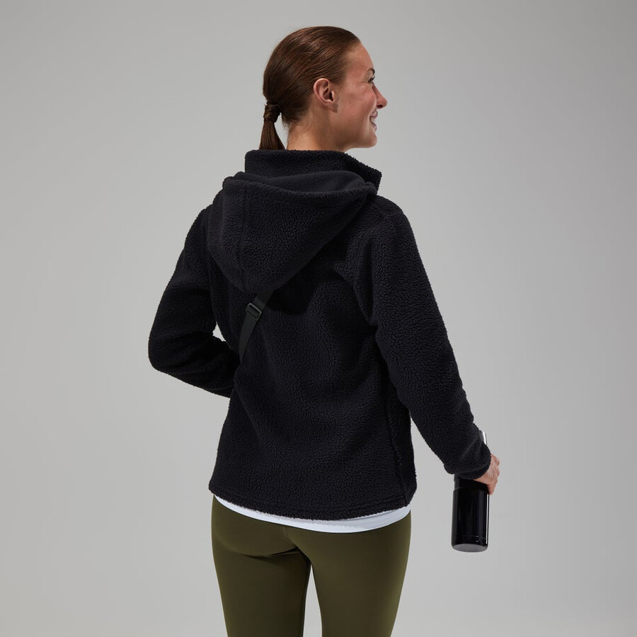 la mujer darria fz chaqueta con capucha - negro berghaus