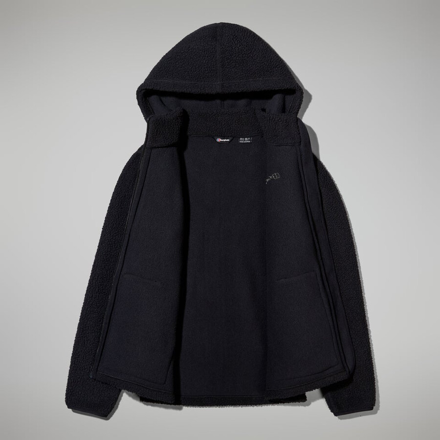 la mujer darria fz chaqueta con capucha - negro berghaus