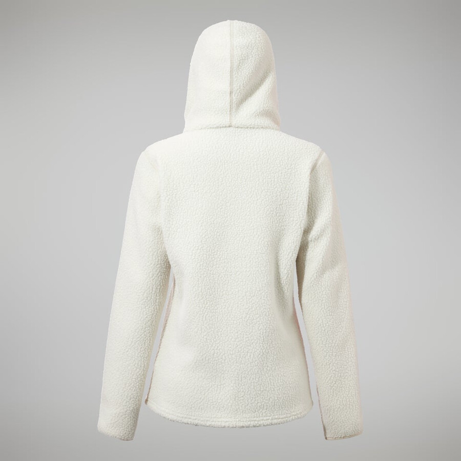 la mujer darria fz chaqueta con capucha - natural berghaus