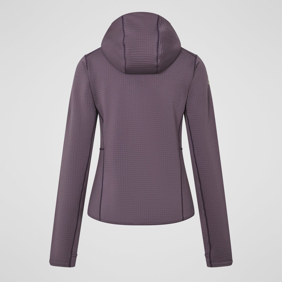 la mujer ridge-excursionista chaqueta con capucha púrpura berghaus