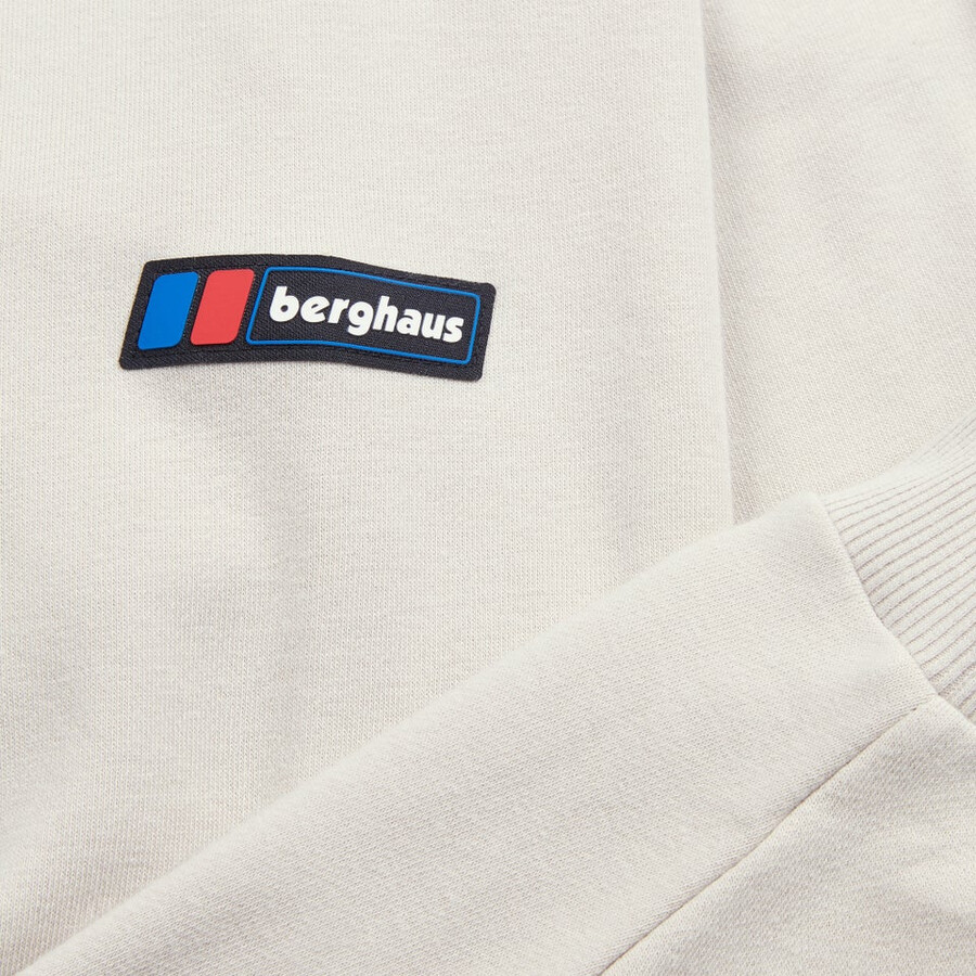 unisex tormenta 25 de la tripulación de suéter gris berghaus