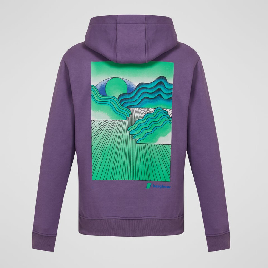 unisex dreamscape con capucha - aura berghaus