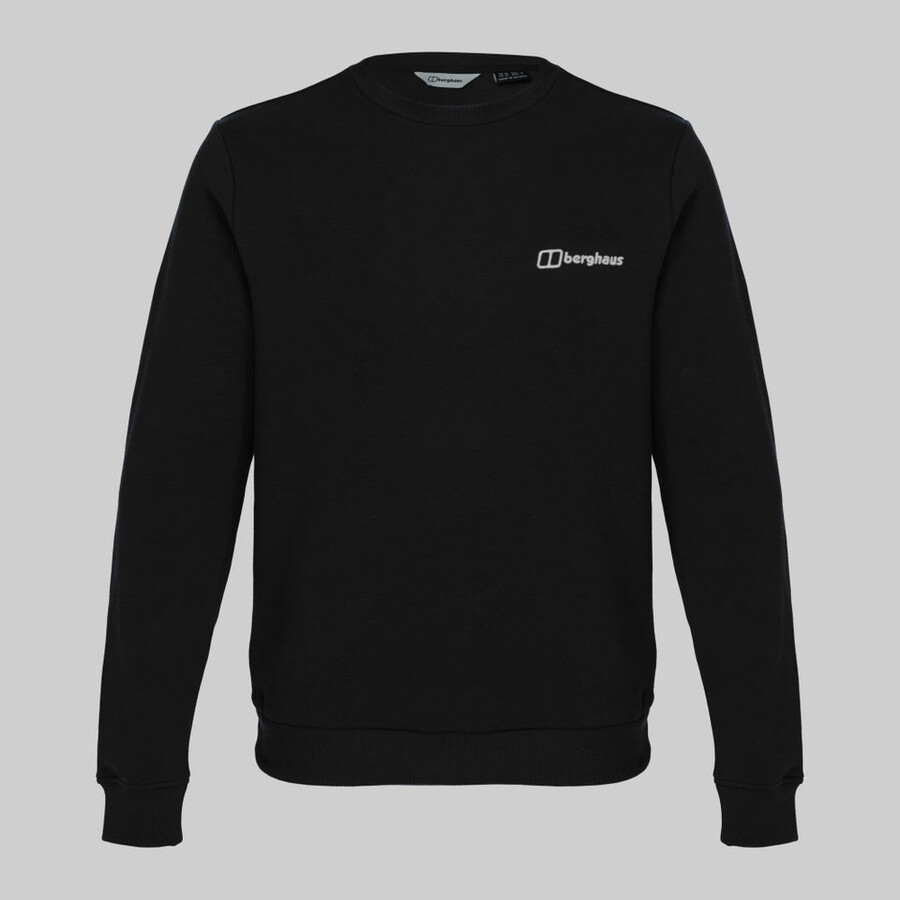 unisex excursionista storyboard sudadera - negro azabache berghaus