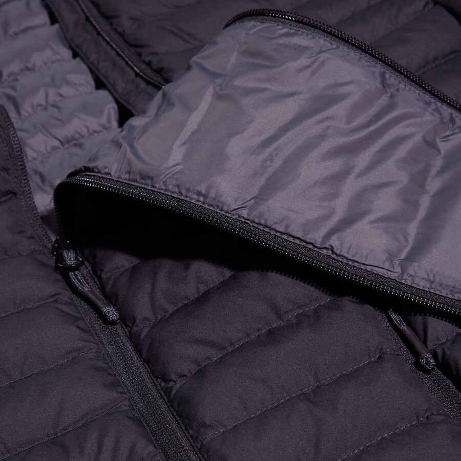 la mujer nula con capucha de la maternidad 2in1 chaqueta - negro berghaus