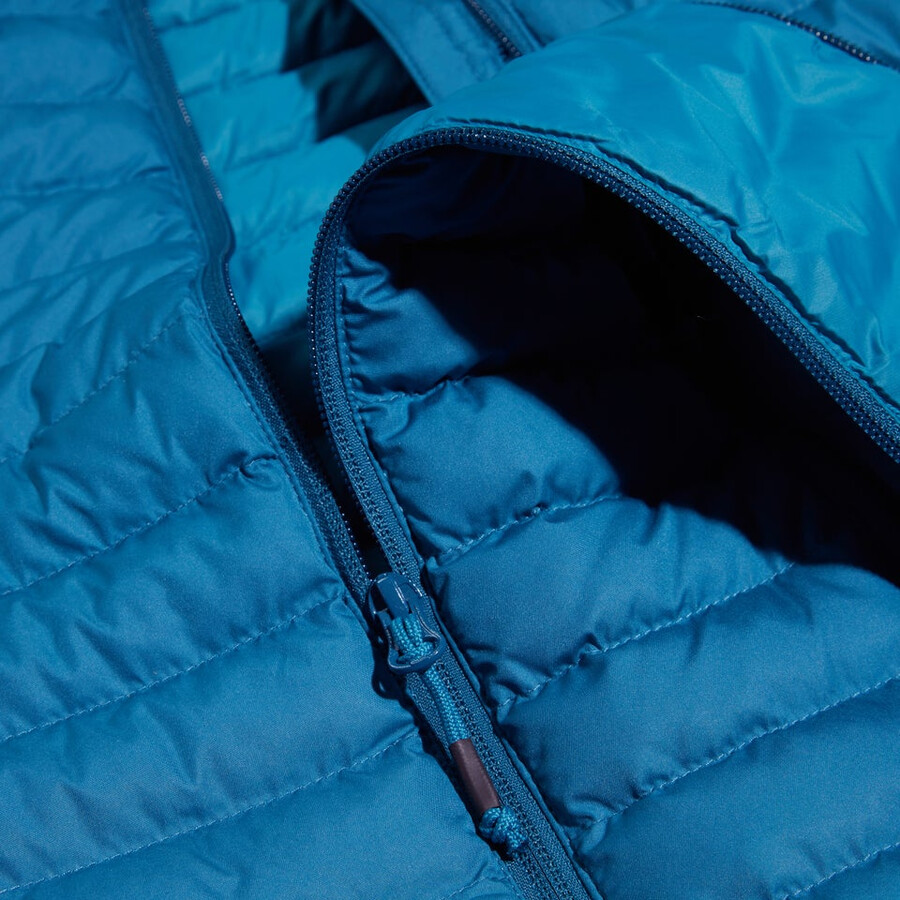 la mujer nula con capucha de la maternidad 2in1 chaqueta turquesa berghaus