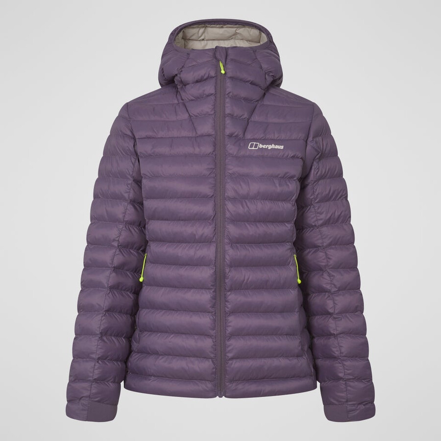 la mujer trail-nómada sintético chaqueta de aislamiento - púrpura berghaus