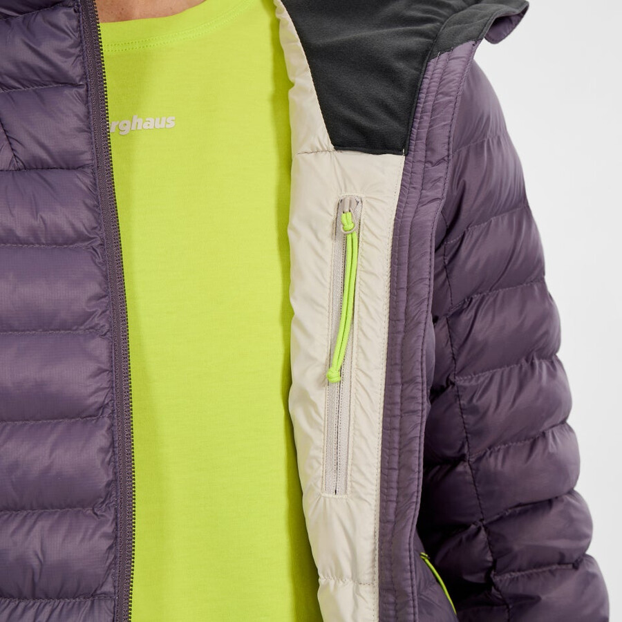 la mujer trail-nómada sintético chaqueta de aislamiento - púrpura berghaus