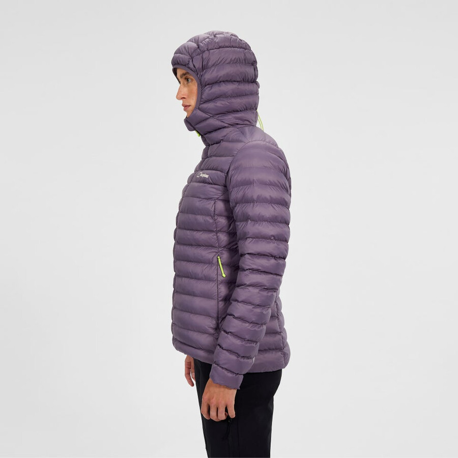 la mujer trail-nómada sintético chaqueta de aislamiento - púrpura berghaus