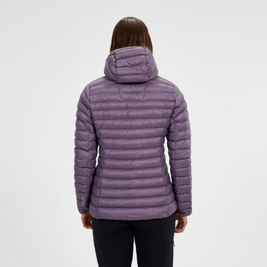 la mujer trail-nómada sintético chaqueta de aislamiento - púrpura berghaus