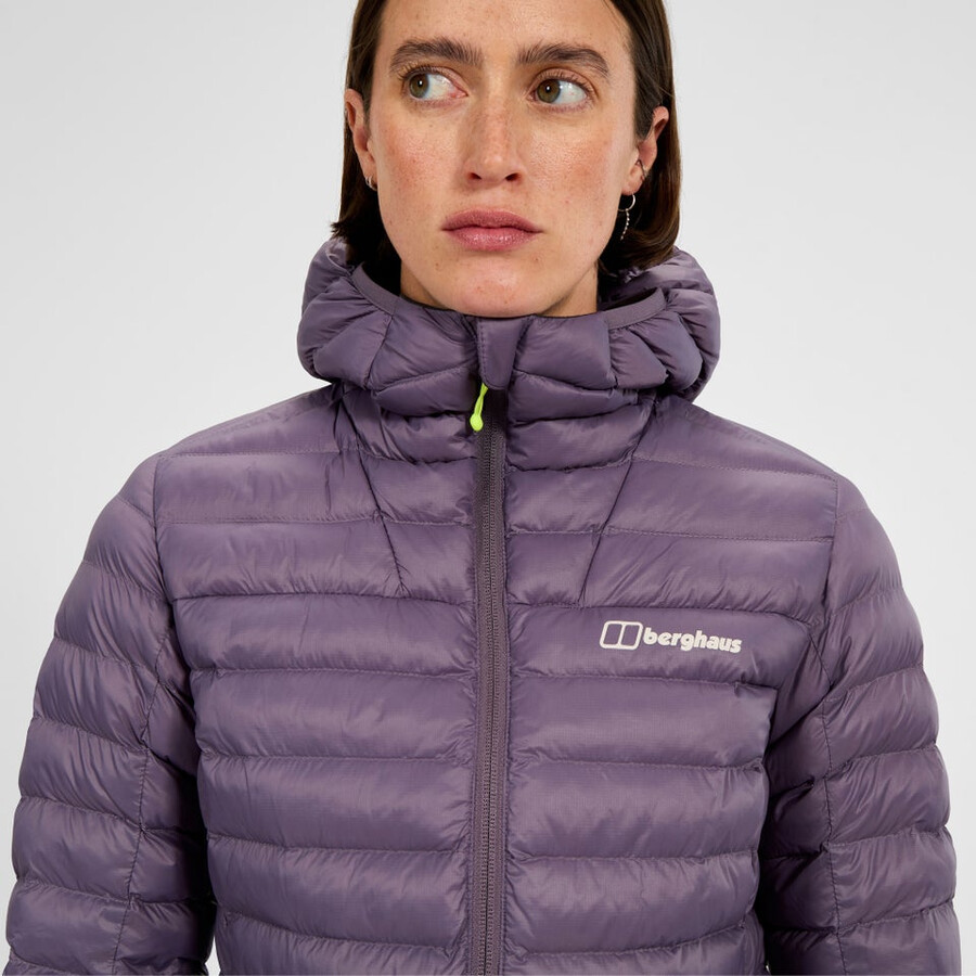 la mujer trail-nómada sintético chaqueta de aislamiento - púrpura berghaus