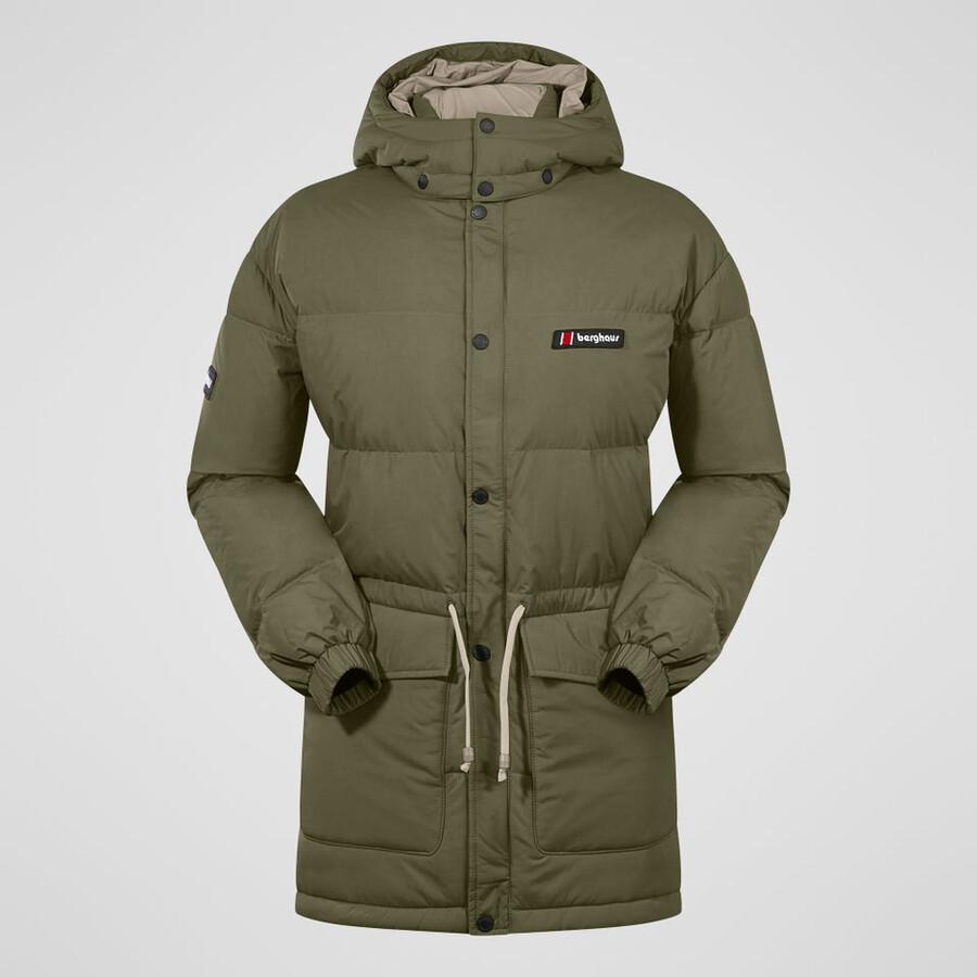 unisex lumley abajo chaqueta - verdegris berghaus