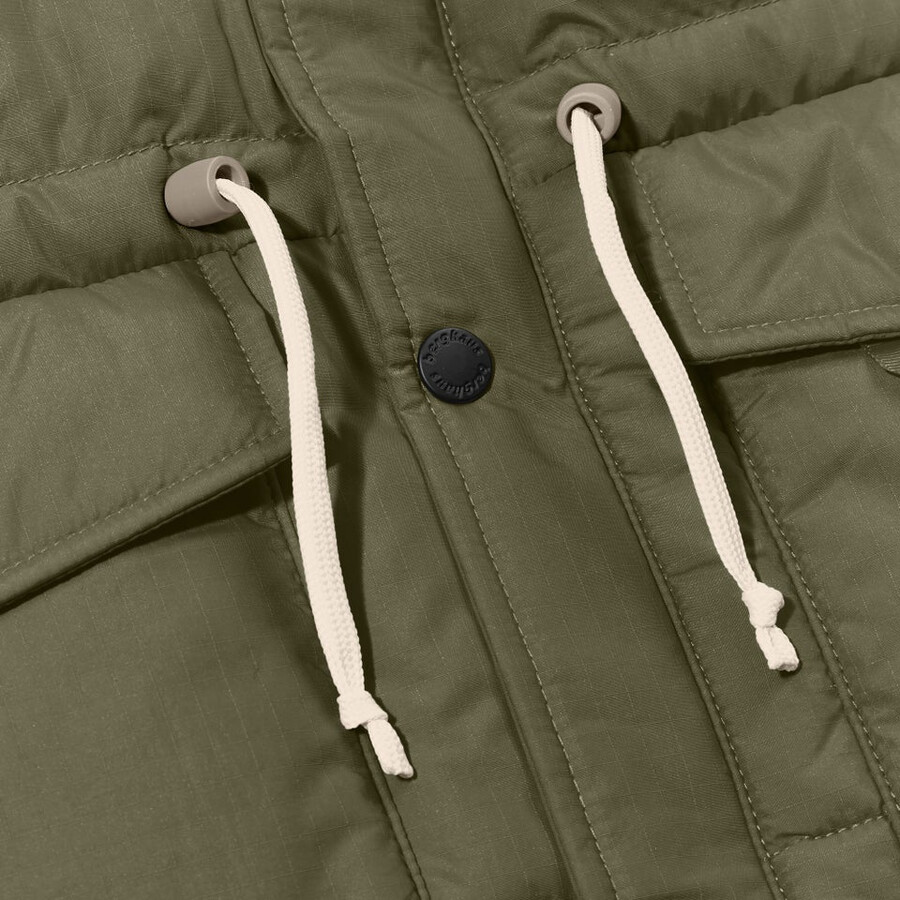 unisex lumley abajo chaqueta - verdegris berghaus
