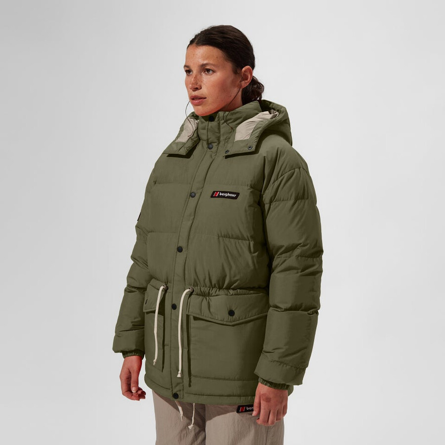 unisex lumley abajo chaqueta - verdegris berghaus