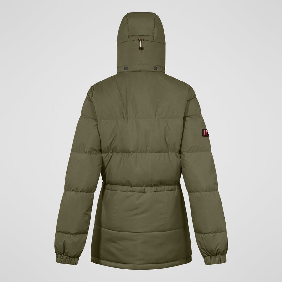 unisex lumley abajo chaqueta - verdegris berghaus