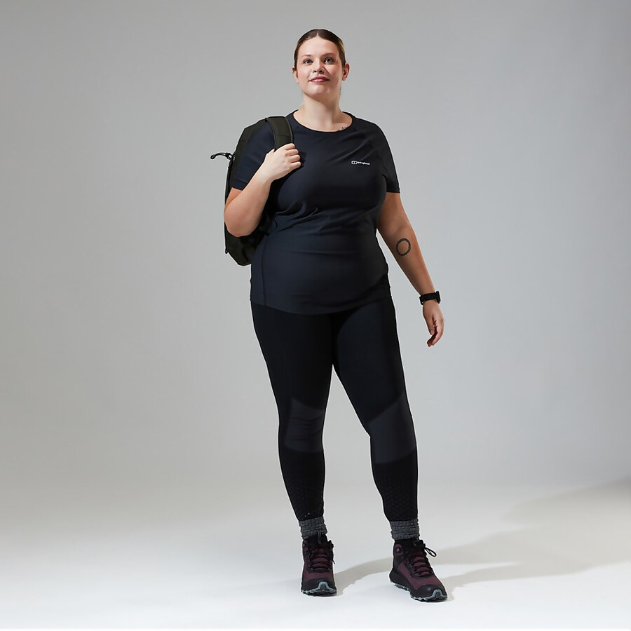 la mujer lelyur trekking medias - black berghaus