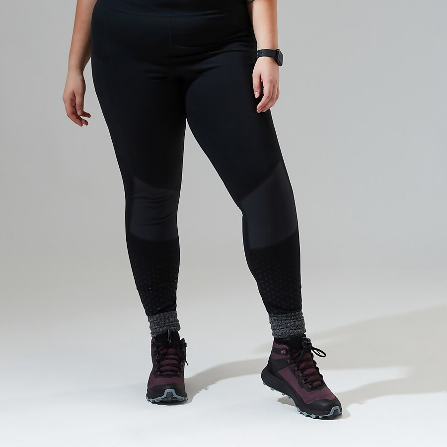 la mujer lelyur trekking medias - black berghaus