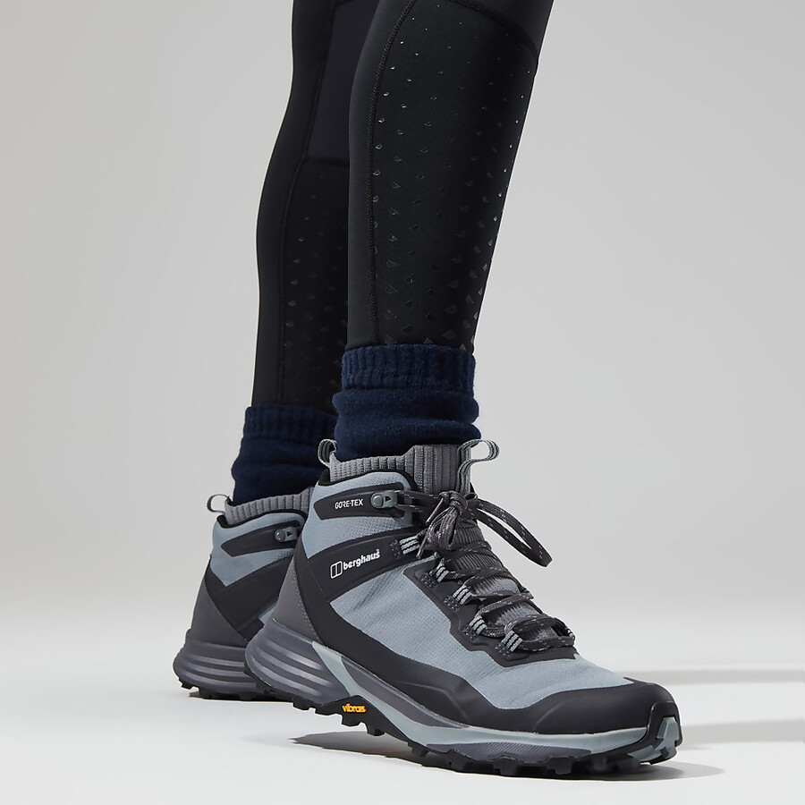 la mujer lelyur trekking medias - black berghaus