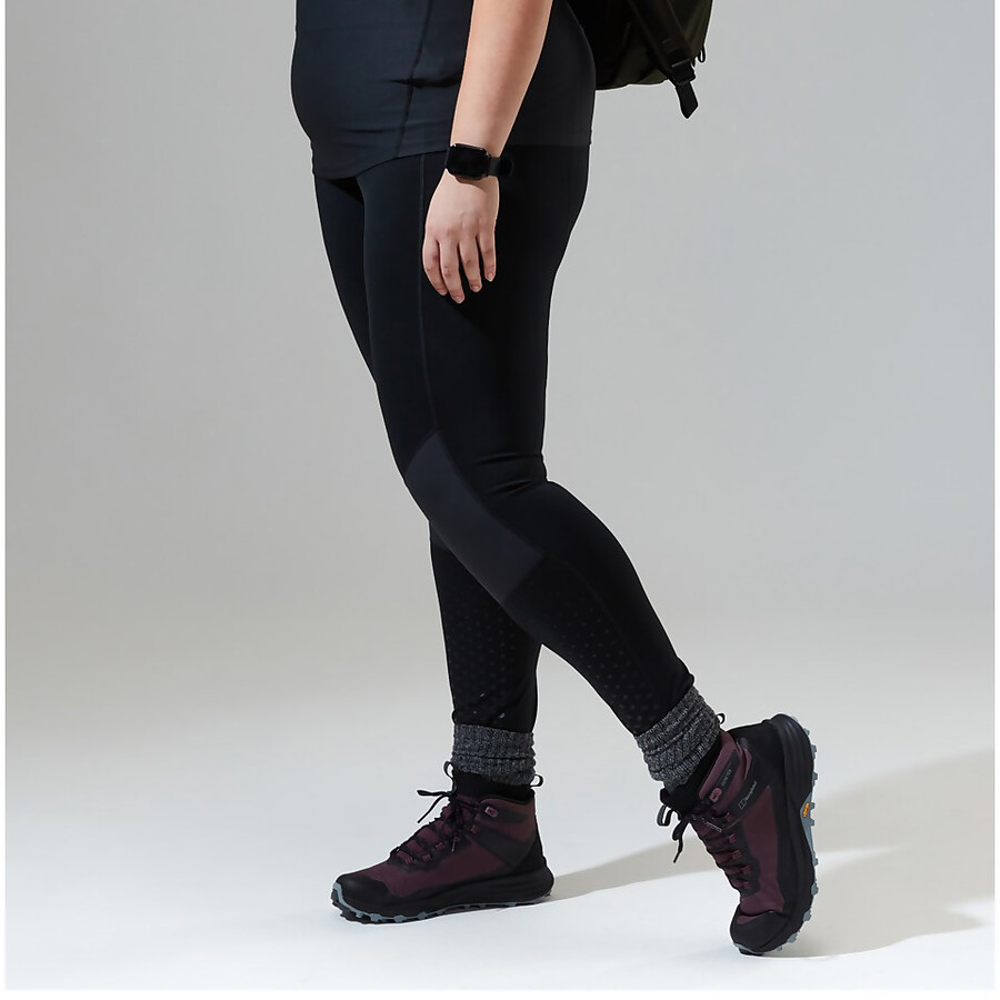 la mujer lelyur trekking medias - black berghaus