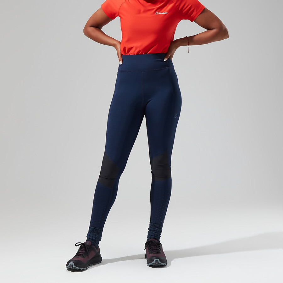 la mujer lelyur trekking medias - azul oscuronegro berghaus